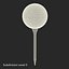 Pelota de golf y camiseta amarilla modelo 3D