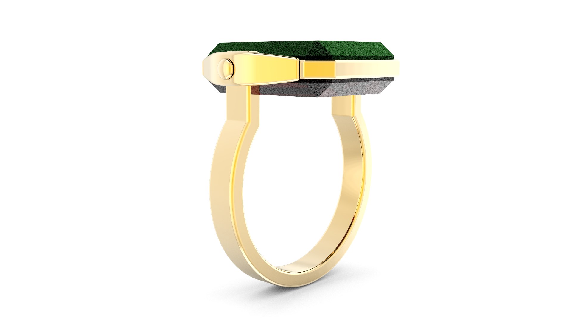 Double Faces Ring 3D Model - TurboSquid 1999676
