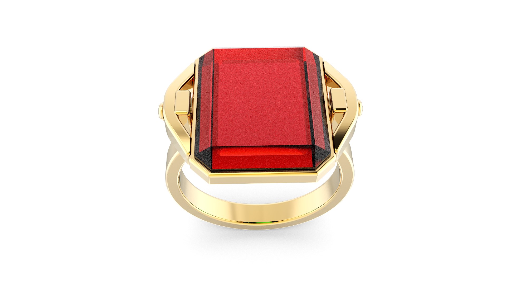 Double Faces Ring 3D Model - TurboSquid 1999676