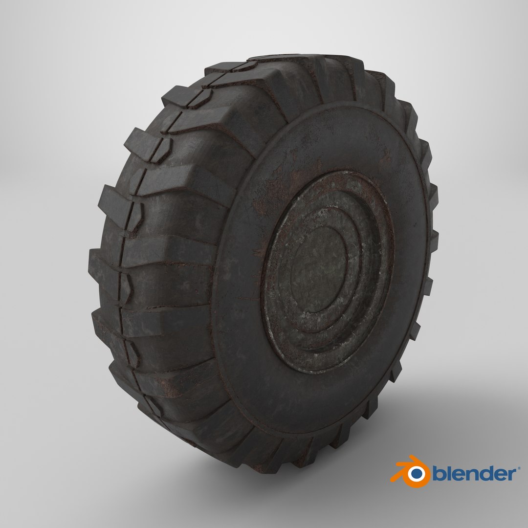 3D model Armored Vehicle Wheel Used Dirty Rusted https://p.turbosquid.com/ts-thumb/kN/6OsyAx/nQ/stemcell_blender_cycles_render/png/1761073989/1920x1080/fit_q87/076aabb1c351693b09a067e5f1876d746f1a7267/stemcell_blender_cycles_render.jpg