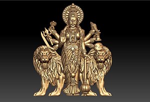 DURGA MAA PENDENT