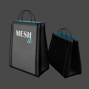 shop bag 3d model