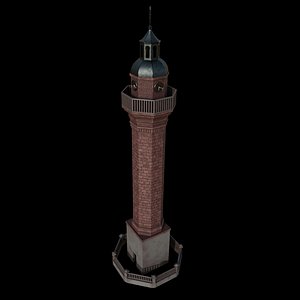 3D clock tower