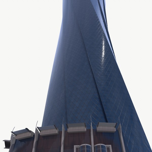 al bidda tower real-time 3D model