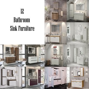 Bathroom Furniture - Sink Vol_3