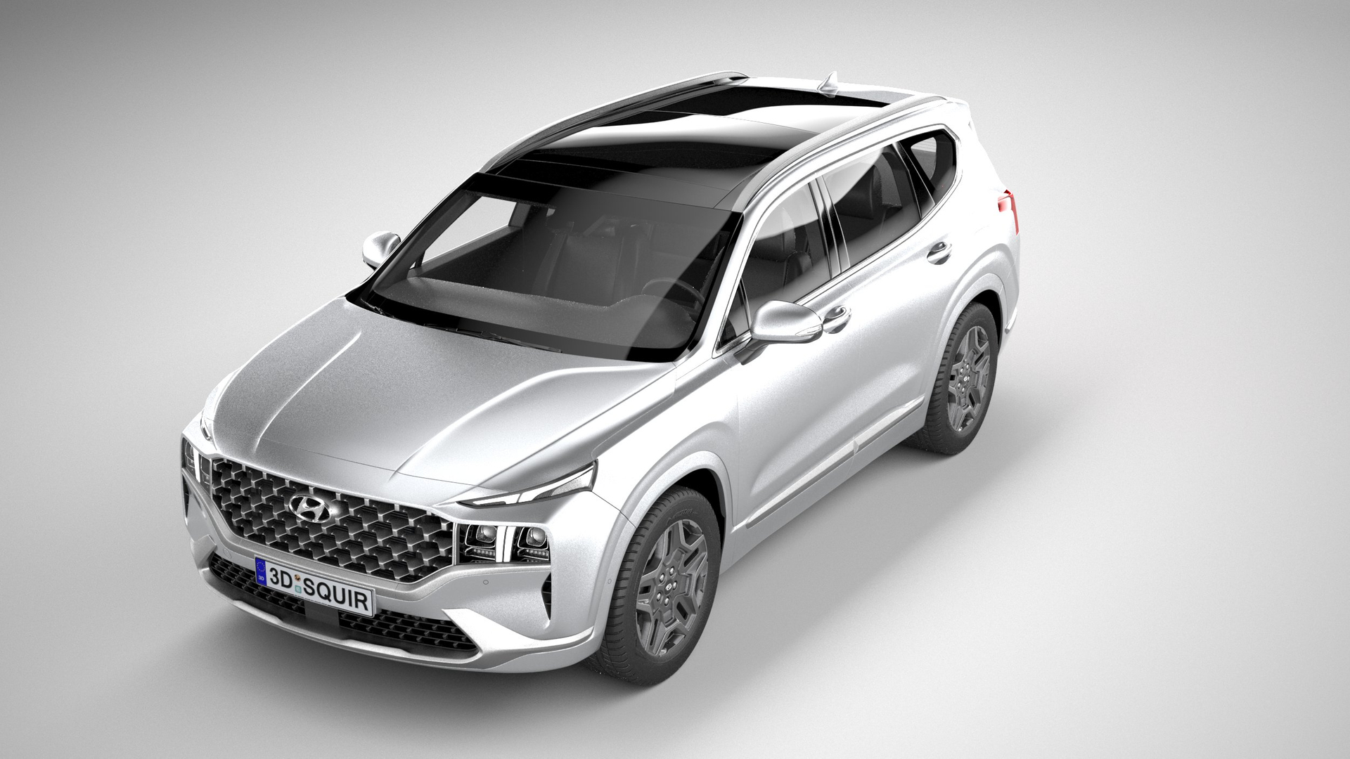 3D Model Hyundai Santafe 2021 - TurboSquid 1581036