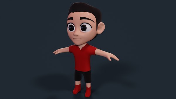 Boy 3D model