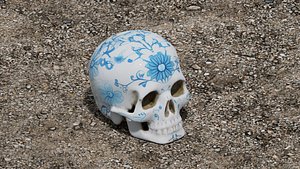 Porcelain Skull