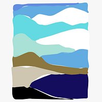 hills and sky