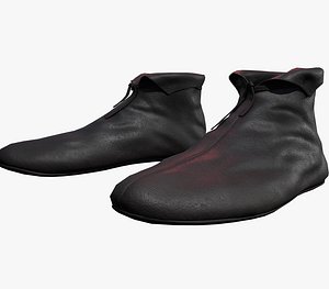 Black Medieval Shoes