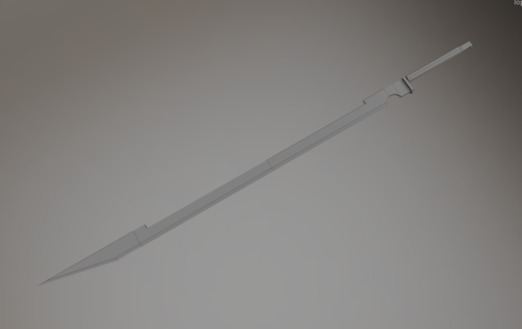 Sword model - TurboSquid 1238693