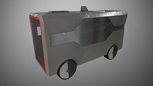 locker vehicle 3D