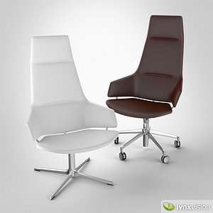 3ds max aston direction executive chair