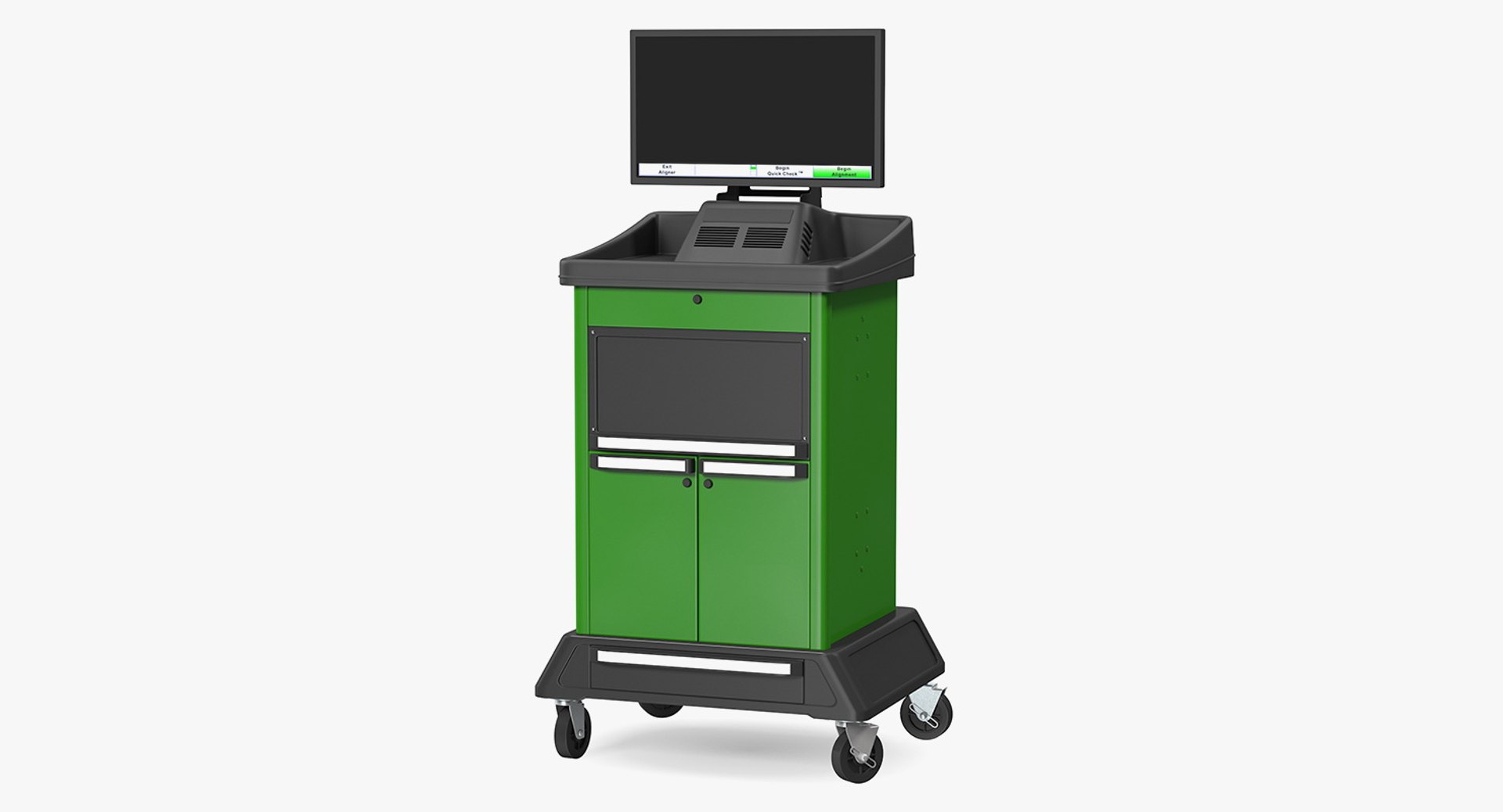 Wheel Alignment Console 3D model preview