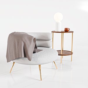 armchair 3D model