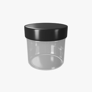 3D adobe 2 oz clear model