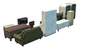 Debris Furniture 3D model