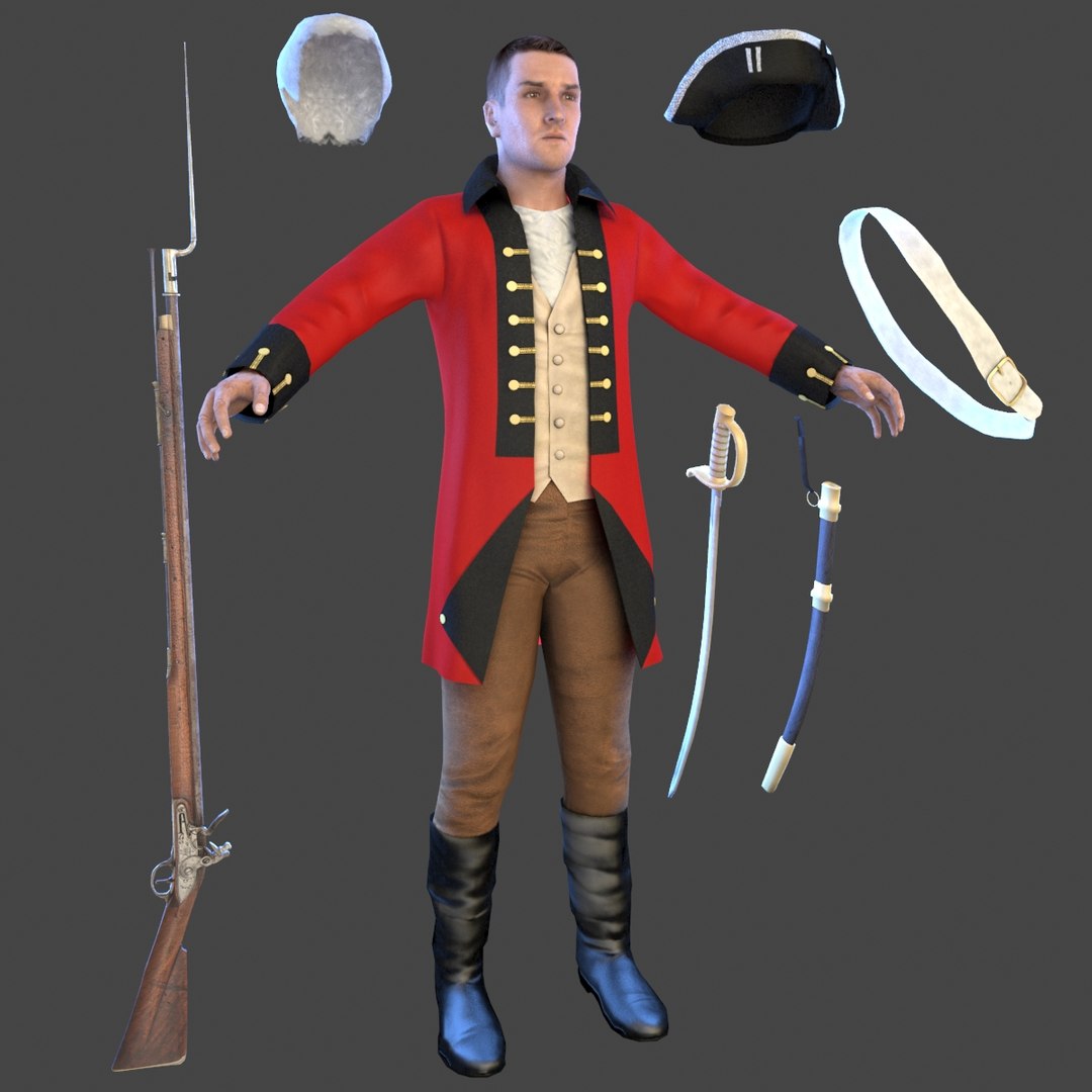 3D british redcoat https://p.turbosquid.com/ts-thumb/kO/0XDyMZ/O6LwOWTo/10000a/jpg/1570446197/1920x1080/fit_q87/a9dfff0a72592a508018414159afb5a6768e4e33/10000a.jpg