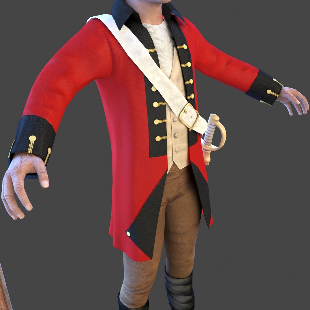 3D british redcoat https://p.turbosquid.com/ts-thumb/kO/0XDyMZ/o8ulB8vH/10013/jpg/1570446198/1920x1080/fit_q87/9c9bae36ec030f0fd6f7f0f345c339abf598122a/10013.jpg