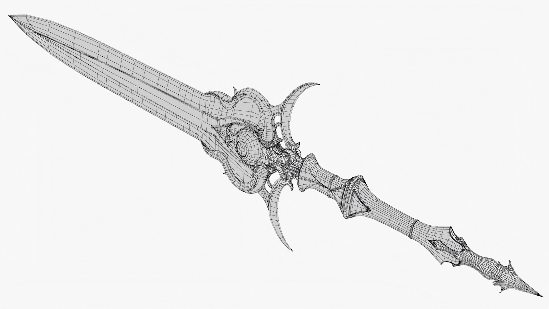 DarkDagger 01 3D Model - TurboSquid 2217999