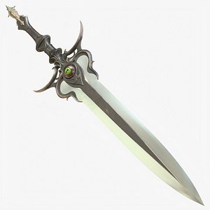 DarkDagger 01 3D model