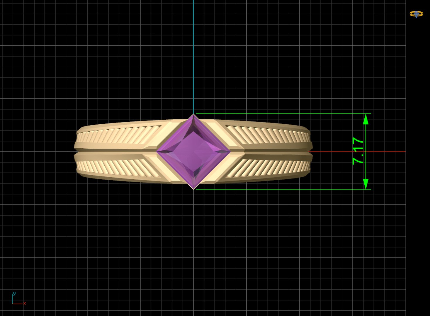 3D Man Ring - TurboSquid 2450002