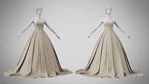 Dress 47 Pale Oyster