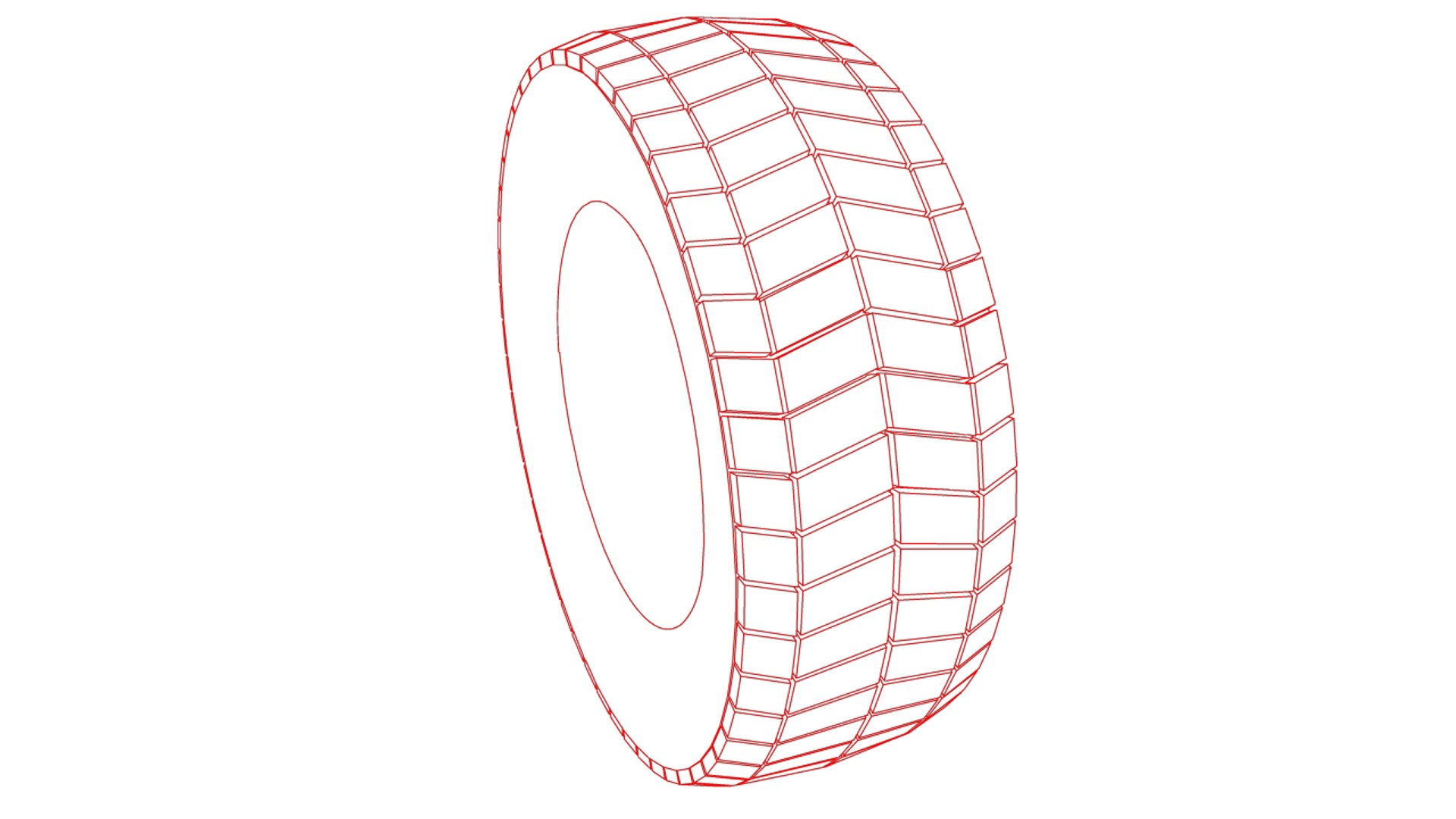 Simple car tire 3D - TurboSquid 1209794
