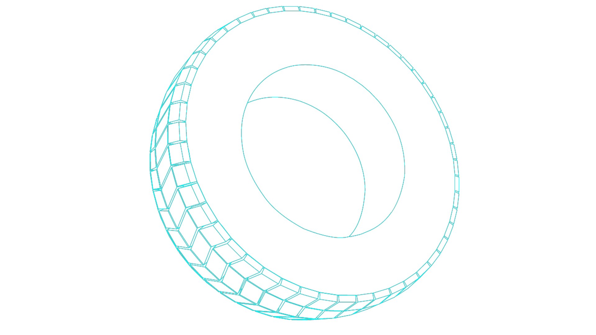 Simple car tire 3D - TurboSquid 1209794