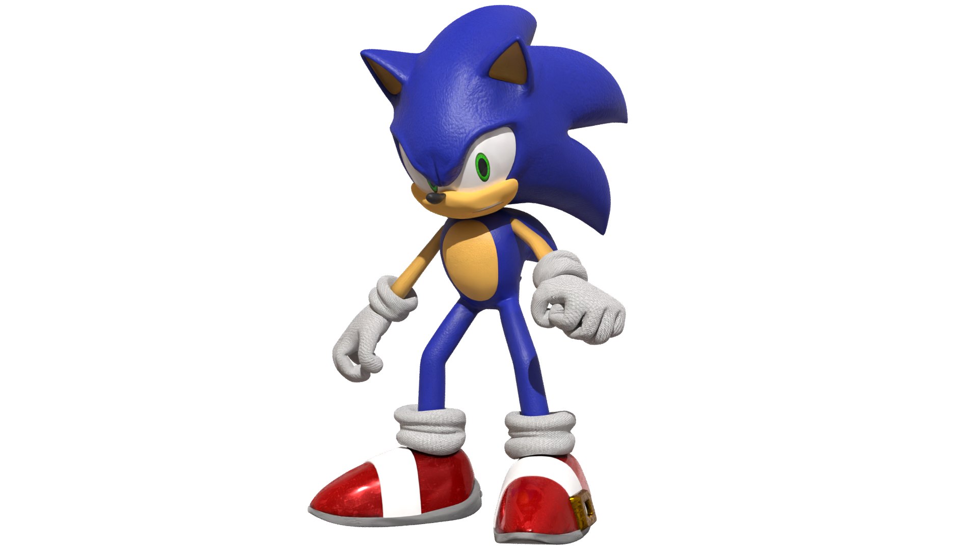 Sonic The Hedgehog 3D Model - TurboSquid 2009763