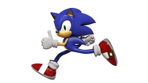 Sonic The hedgehog 3D model