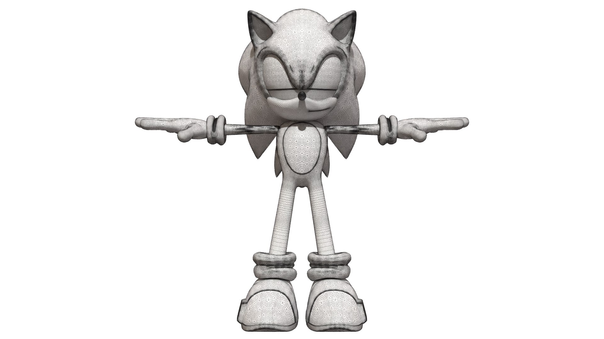 Sonic The Hedgehog 3D Model - TurboSquid 2009763