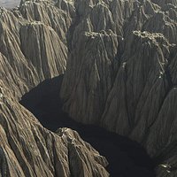 Terrain Mountain River Landscape 30