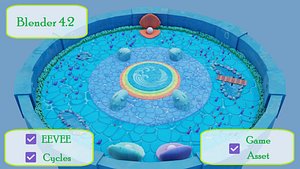 SeaWorld Fantasy BattleArena 3D model