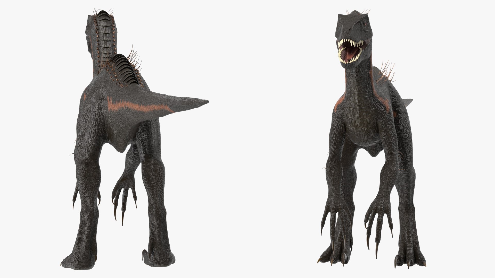 Indoraptor Rigged For Modo Model - TurboSquid 1907026