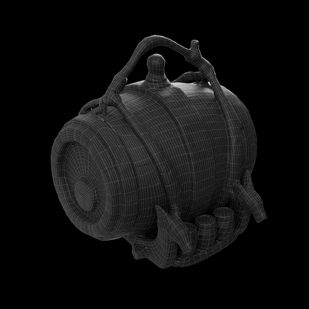 3D Barrel Model - TurboSquid 2292486
