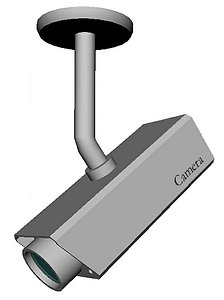 security camera 3D model