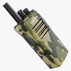 Walkie Talkie 01 c 3D model