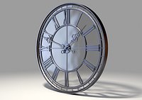 Classic Glass Tower Clock