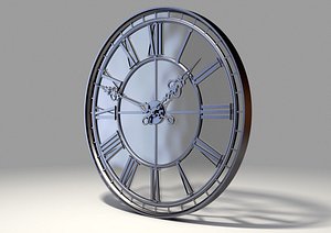 Classic Glass Tower Clock