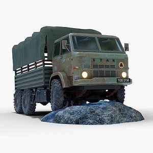 STAR 266 Rigged Truck Polish Poland Soviet