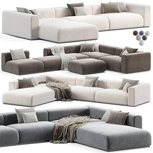 Mahe Sectional sofa by Braid