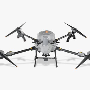 DJI Agras T100S With Multi-misting nozzles 3D