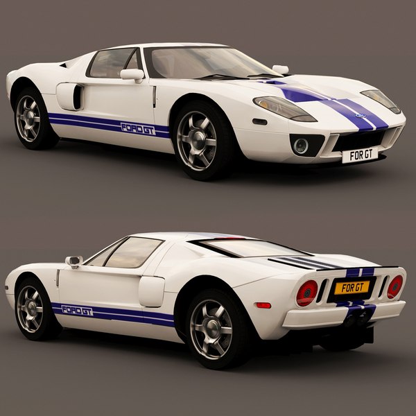 Ford gt 2005 model - TurboSquid 2031922