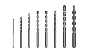 3d model drill bit series masonry
