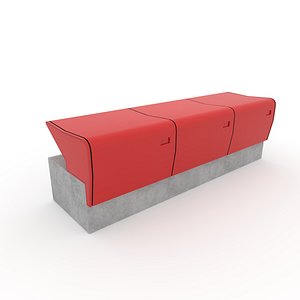 3D Stadium Seats 19 model