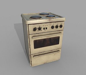 Cooker Old PBR model