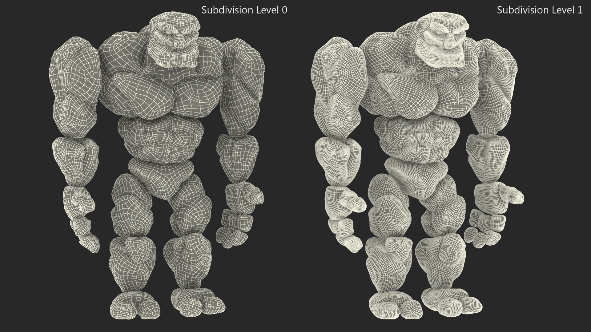 Stone Golem Cartoon Character Brown Rigged for Maya 3D model https://p.turbosquid.com/ts-thumb/kO/uCLVpA/b6/stonegolemcartooncharacterbrownriggedformaya3dsmodel017/jpg/1665414046/1920x1080/fit_q87/bd91064619c471ba2ea46f9bd09af6fbedbc5e7b/stonegolemcartooncharacterbrownriggedformaya3dsmodel017.jpg