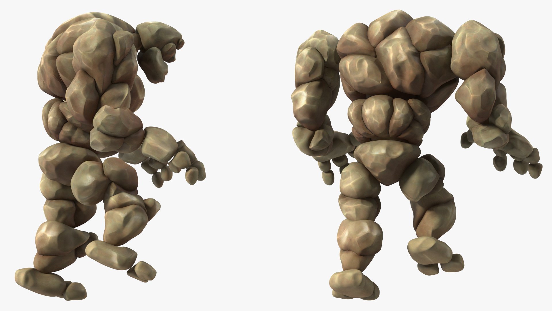 Stone Golem Cartoon Character Brown Rigged for Maya 3D model https://p.turbosquid.com/ts-thumb/kO/uCLVpA/bI/stonegolemcartooncharacterbrownriggedformaya3dsmodel029/jpg/1665414095/1920x1080/fit_q87/a1bc94238590d635a3423fc9255bb8fdac8a4833/stonegolemcartooncharacterbrownriggedformaya3dsmodel029.jpg
