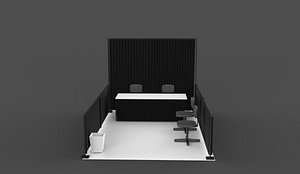 Trade Show Booth 03 3D model 3D model